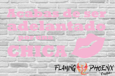 STICKER ACABAS DE SER ADELANTADO POR UNA CHICA