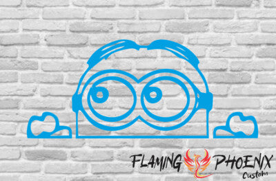 STICKER MINION HEAD