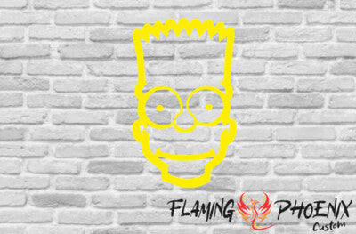 STICKER BART HEAD