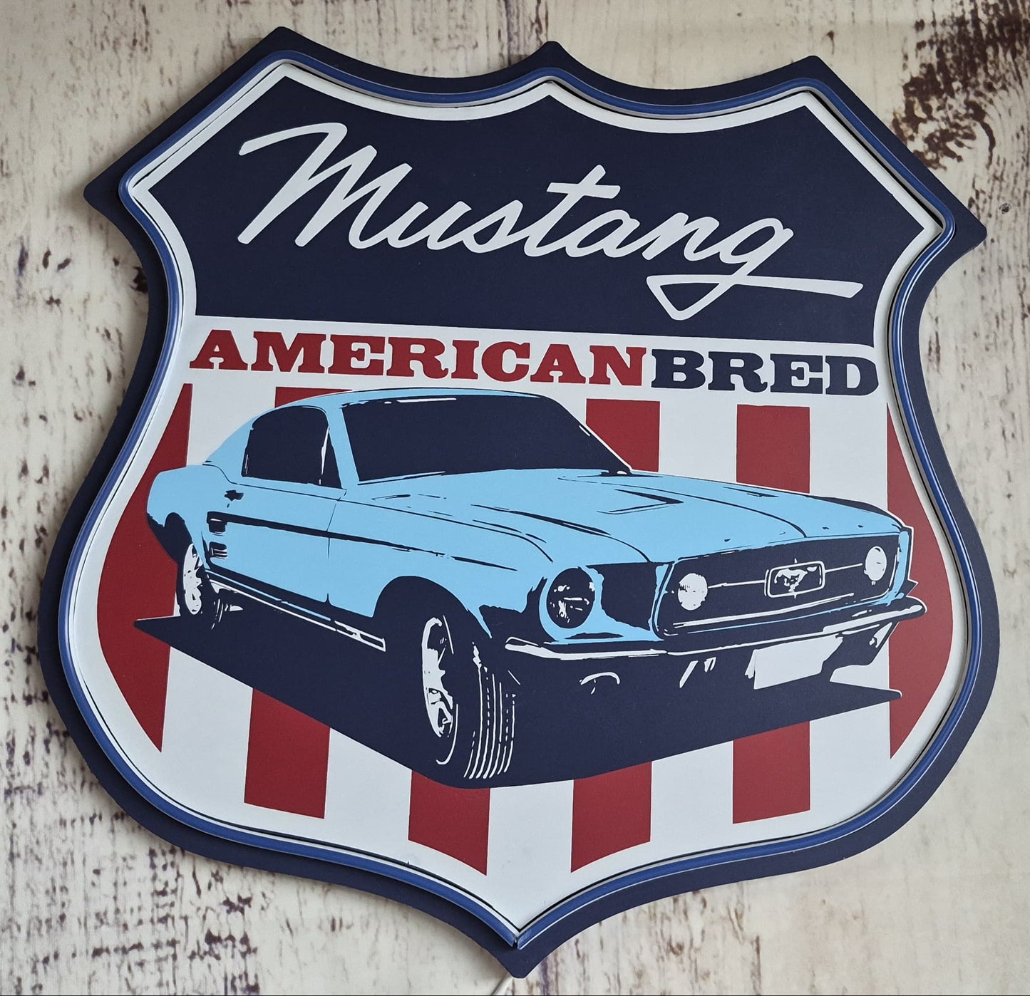 Mustang led shaped