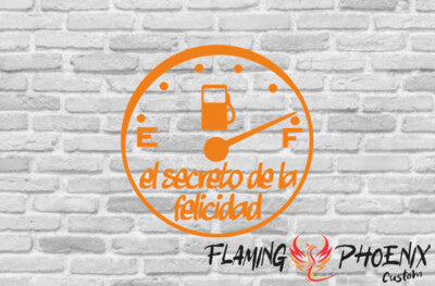 STICKER EL SECRETO DE LA FELICIDAD