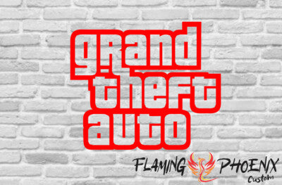 STICKER GRAND THEFT AUTO