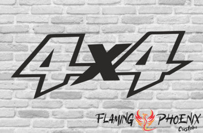 STICKER 4X4 ANGLE