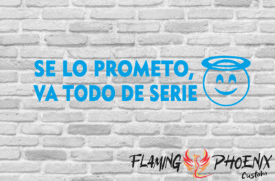 STICKER SE LO PROMETO VA TODO DE SERIE