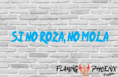 STICKER SI NO ROZA, NO MOLA