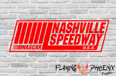 STICKER NASCAR NASHVILLE SPEEDWAY
