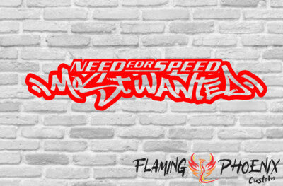 STICKER NEED FOR SPEED MOST WANTED