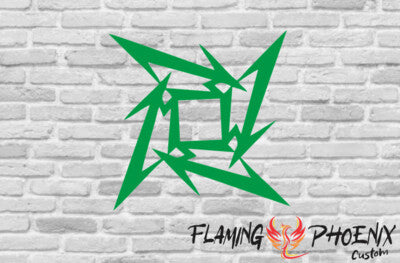 STICKER METALLICA LOGO