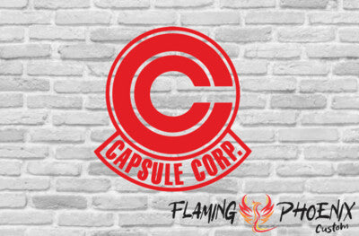 STICKER CAPSULE CORP LOGO