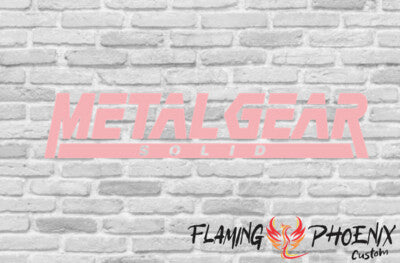 STICKER METAL GEAR SOLID
