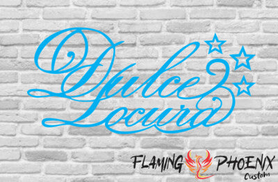 STICKER DULCE LOCURA