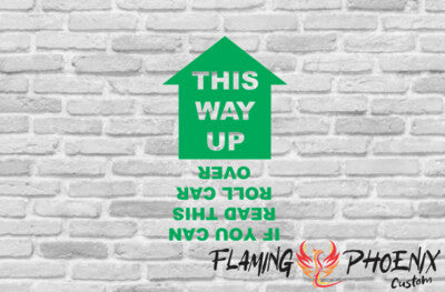 STICKER THIS WAY UP