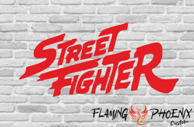 STICKER STREET FIGHTER