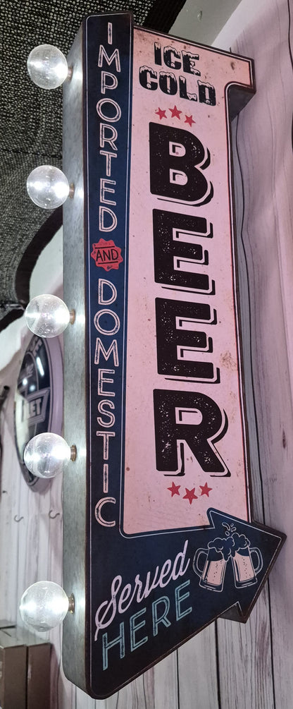 Beer Led Sign