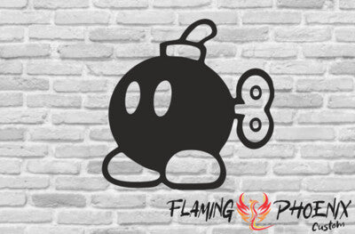 STICKER FUNNY BOMB