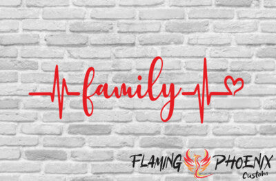 STICKER HEARTBEATS FAMILY