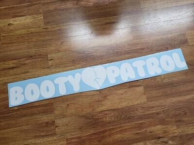 Vinyl sticker Booty Patrol