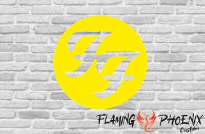 STICKER FOO FIGHTERS LOGO