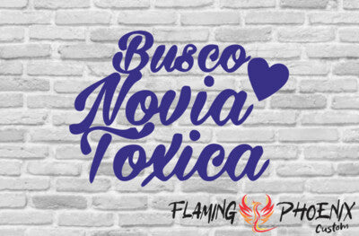 STICKER BUSCO NOVIA TÓXICA