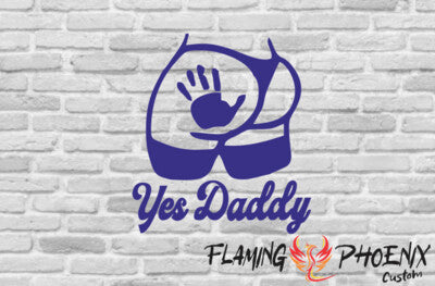 STICKER YES DADDY