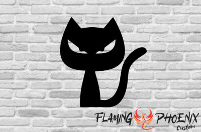 STICKER CAT ANGRY