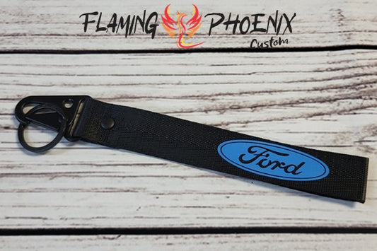 Ford strap keychain