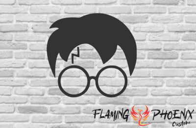 STICKER HARRY POTTER FACE