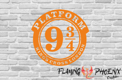 STICKER PLATFORM 9 3/4