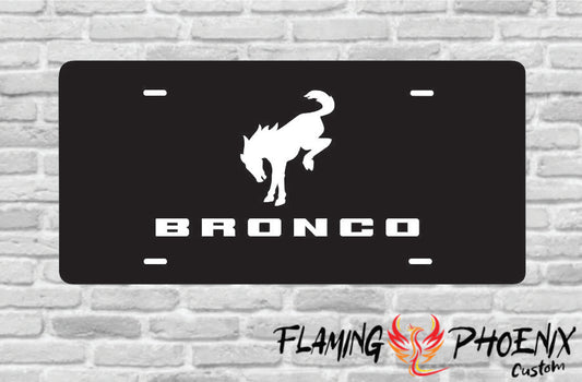 Decorative plate Bronco