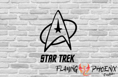 STICKER STAR TREK LOGO