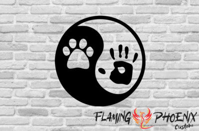 STICKER YING YANG