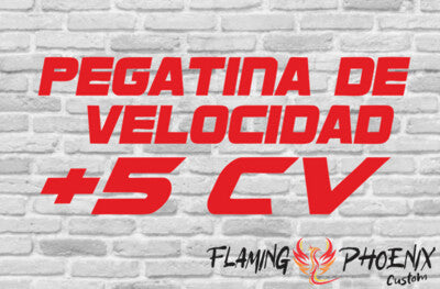 STICKER PEGATINA DE VELOCIDAD