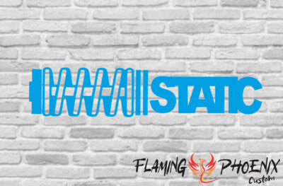 STICKER STATIC STRIGHT