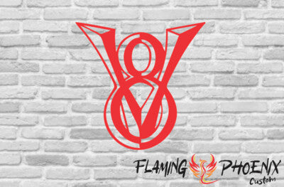STICKER V8