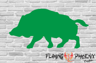 STICKER WILD PIG SHADOW