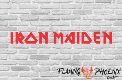 STICKER IRON MAIDEN