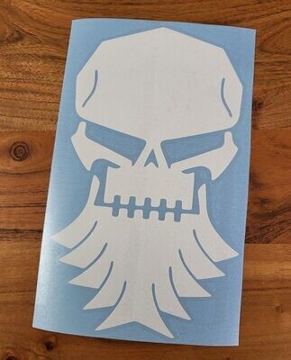 STICKER BEARDED SKULL