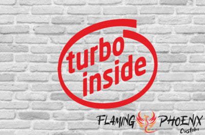 STICKER TURBO INSIDE