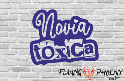 STICKER NOVIA TÓXICA