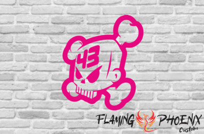 STICKER SKULL 43