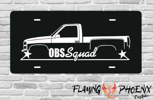 Decorative plate OBS Squad