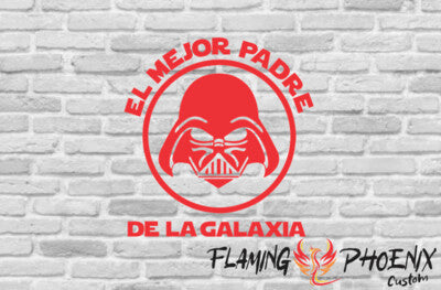 STICKER EL MEJOR PADRE DE LA GALAXIA