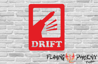 STICKER DRIFT SIGNAL