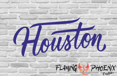 STICKER HOUSTON