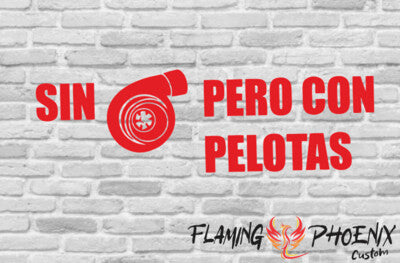 STICKER SIN TURBO PERO CON PELOTAS