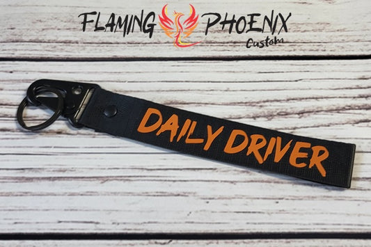 Daily Driver strap keychain