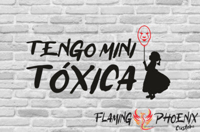 STICKER TENGO MINI TÓXICA