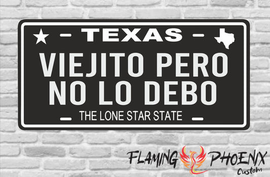 DECORATIVE PLATE VIEJITO PERO NO LO DEBO