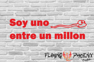 STICKER SOY UNO ENTRE UN MILLÓN