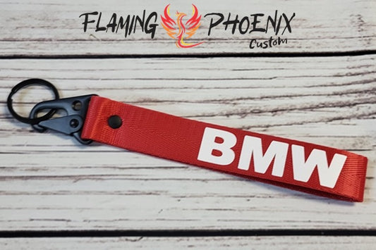 BMW strap keychain